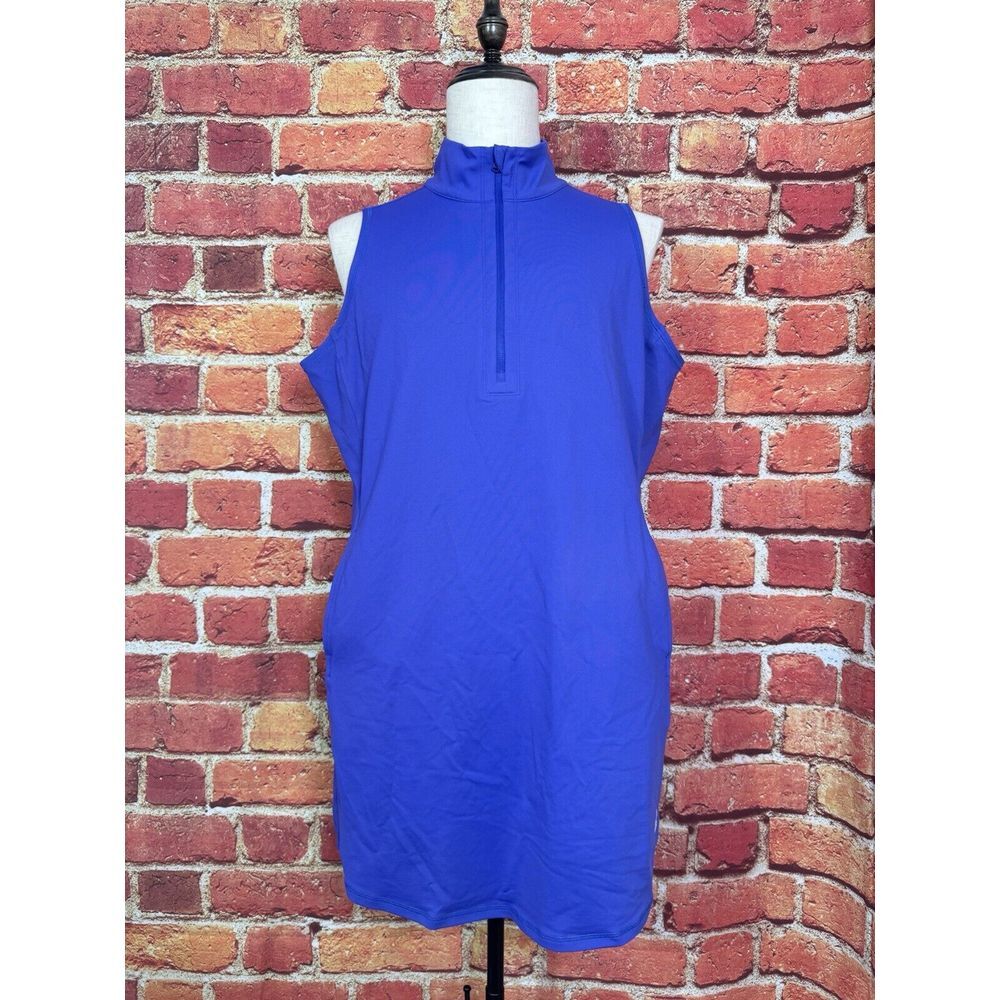 Tommy Bahama Island Zone Men's Sleeveless Vest Size XL Full Zip‎ Blue Stretch